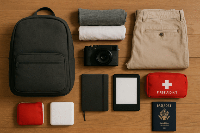 🧳 What’s in My Solo Travel Backpack: Essentials, Mistakes & Packing Tips