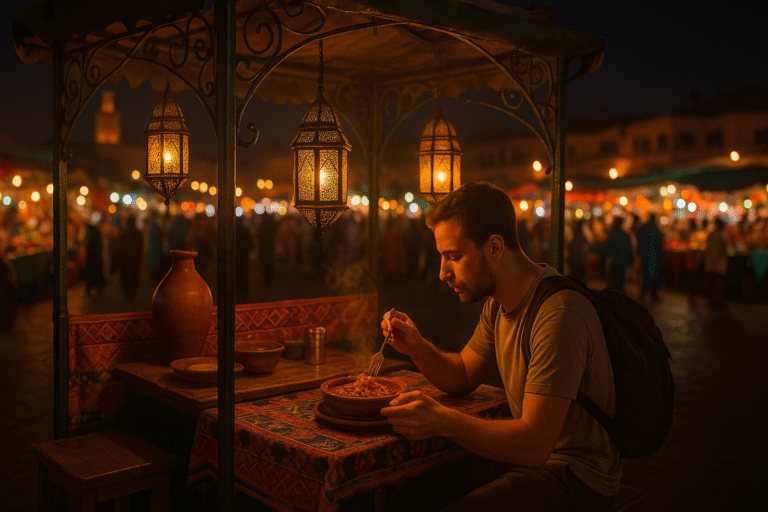 🍜 Solo Foodie Adventures in Marrakech: Where, What & How to Eat Alone